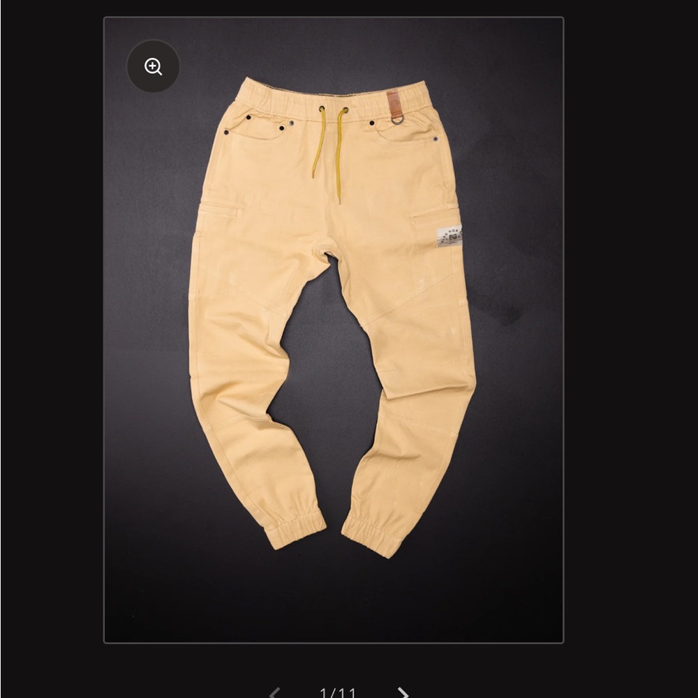 Flag Nor Fail FOREVER JOGGERS - KHAKI Size Small